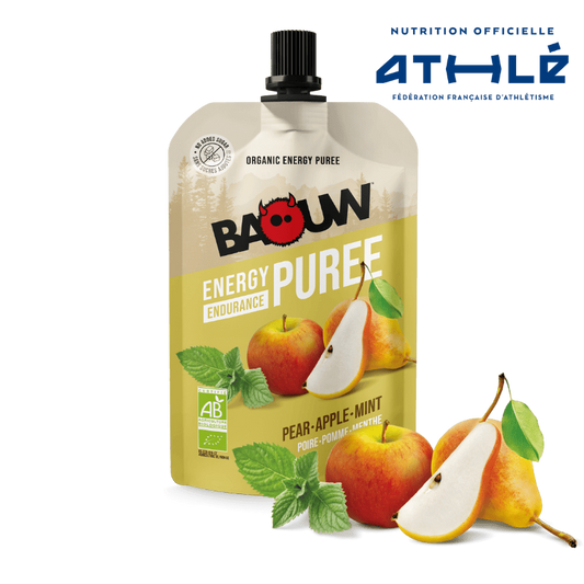 Baouw Purée BIO Poire-Pomme-Menthe 90g