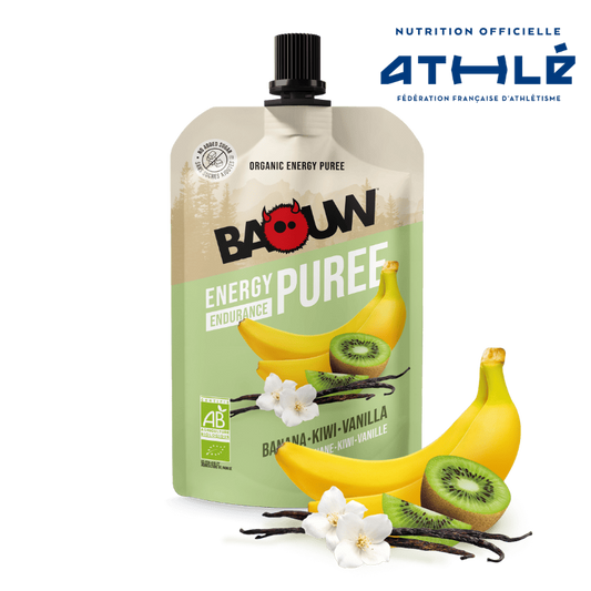 Baouw Purée BIO Banane-Kiwi-Vanille 90g