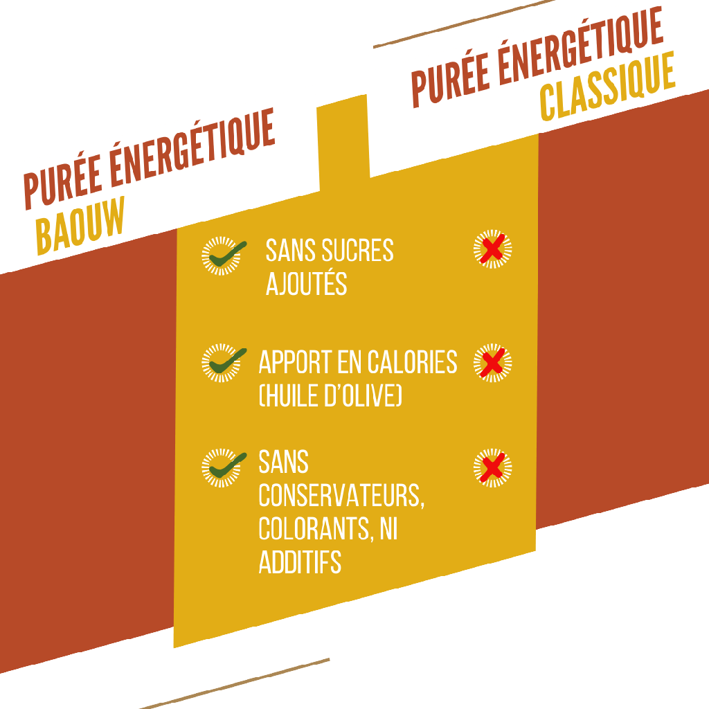 Baouw Purée BIO Mangue-Passion-Gingembre 90g
