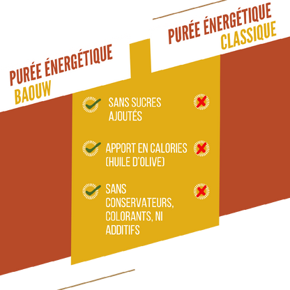 Baouw Purée BIO Mangue-Passion-Gingembre 90g