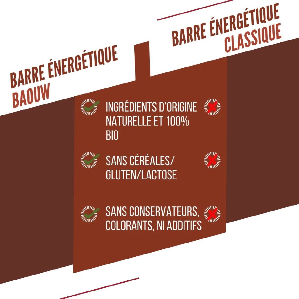 Baouw Barre Extra BIO Chocolat 50g
