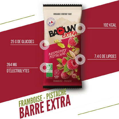 Baouw Barre Extra BIO Framboise 50g