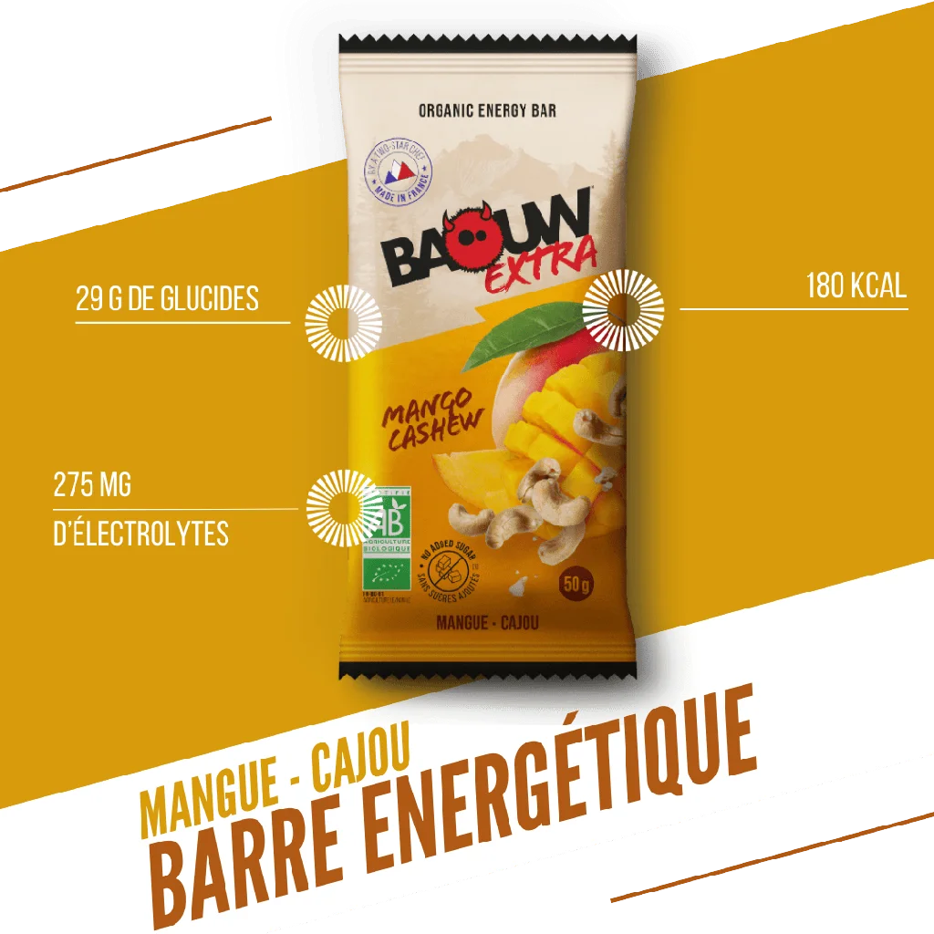 Baouw Barre Extra BIO Mangue 50g