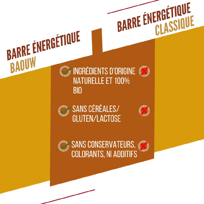 Baouw Barre Extra BIO Mangue 50g