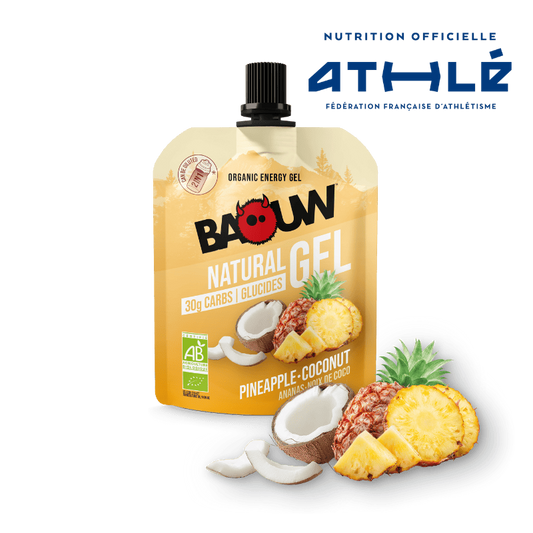Baouw Gel naturel BIO Ananas-Noix de coco 85g