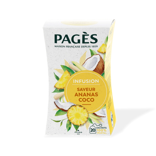 Pagès Infusion Ananas Coco x20