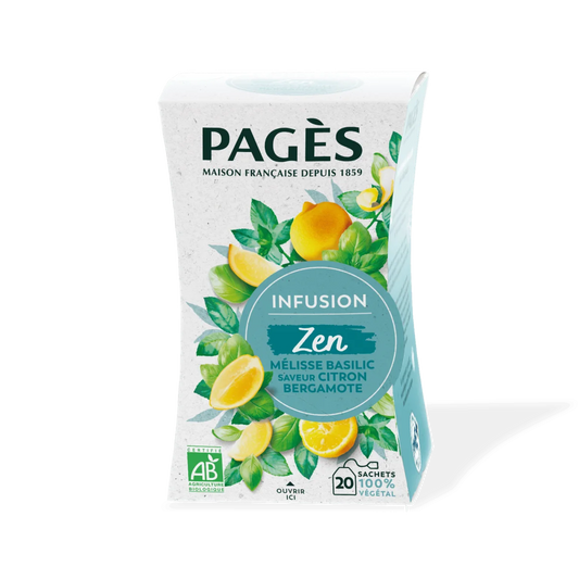 Pagès Infusion BIO Zen x20