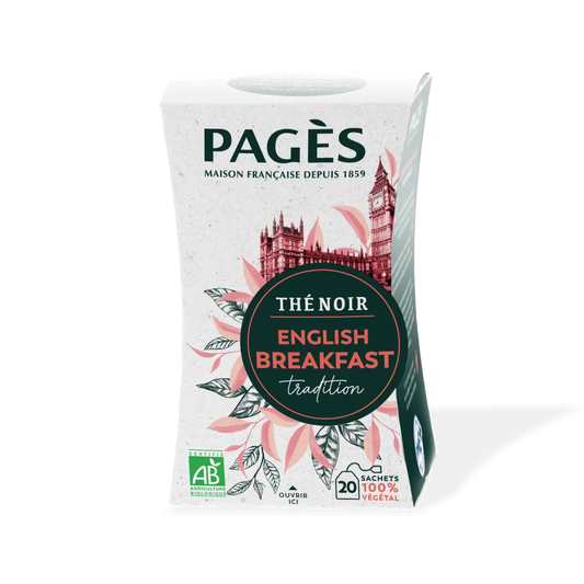 Pagès Thé Noir BIO English Breakfast x20