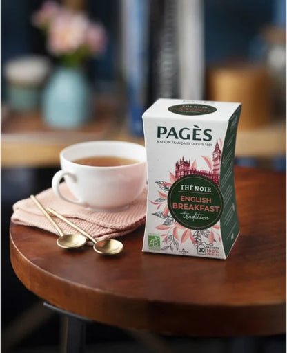 Pagès Thé Noir BIO English Breakfast x20