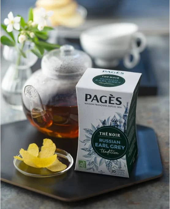 Pagès Thé Noir BIO Russian Earl Grey x20