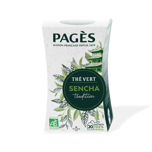 Pagès Thé Vert BIO Sencha x20