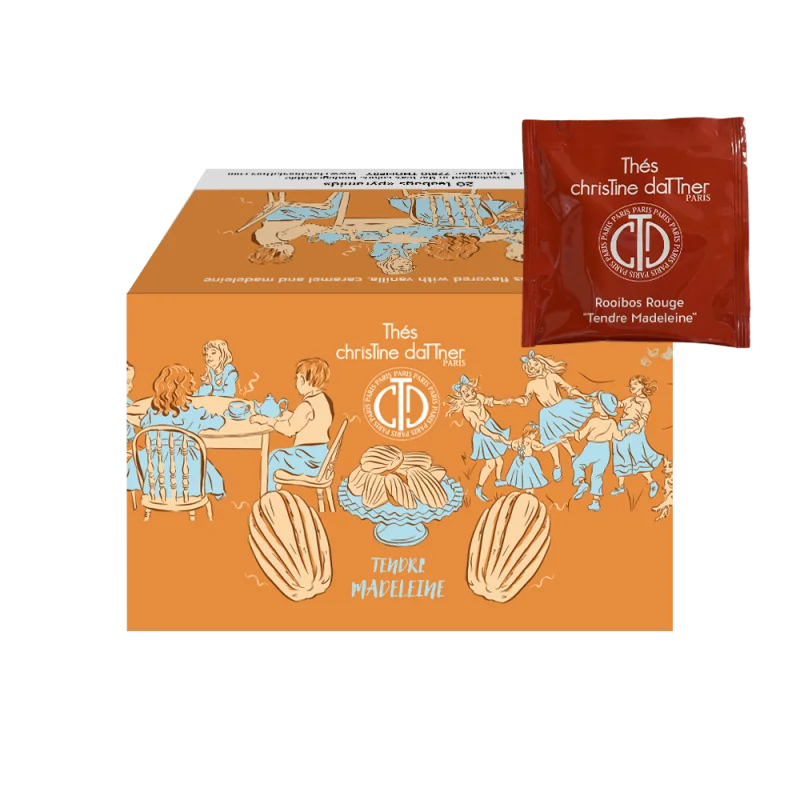 Dattner Rooibos Tendre Madeleine Pyramide 20x