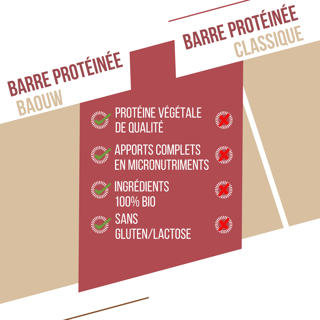 Barre protéinée bio Fruits Rouges & Cajou