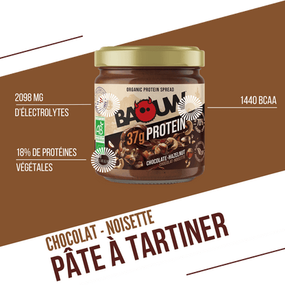 Pâte à Tartiner bio Protéinée Cacao & Noisettes