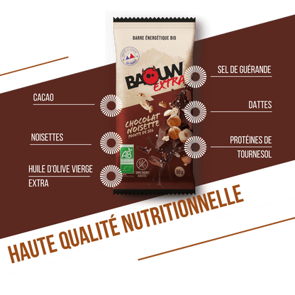 Barre Extra bio Chocolat & Noisettes