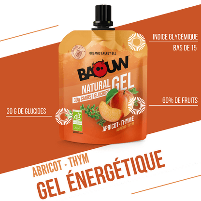Gel naturel bio Abricot & thym