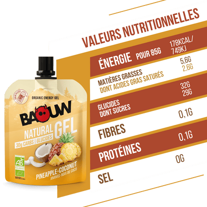 Gel naturel bio Ananas & Noix de coco