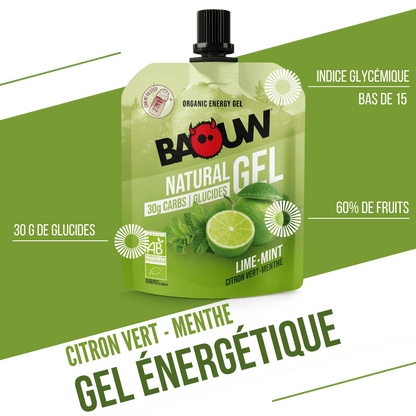 Gel naturel bio Citron Vert & Menthe