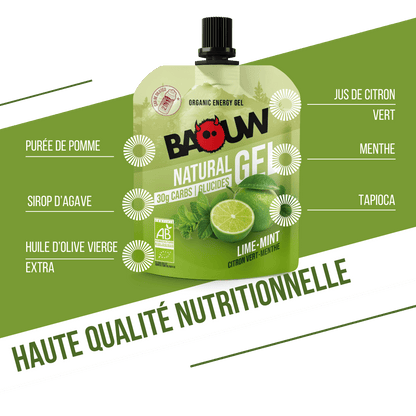 Gel naturel bio Citron Vert & Menthe